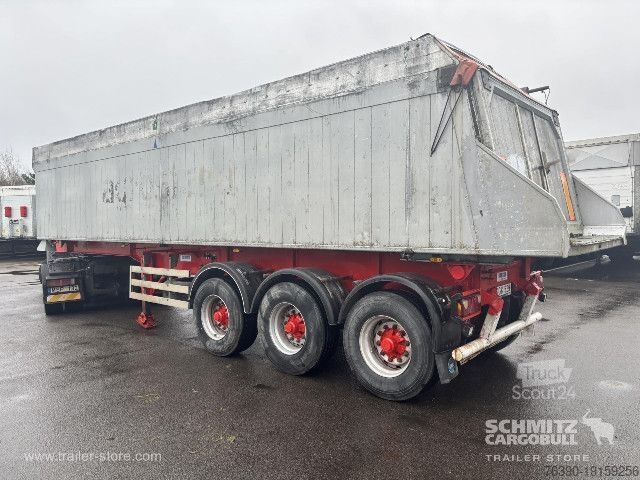 Tippsemitrailer Semitrailer Tipper Alu-square sided body 40m³