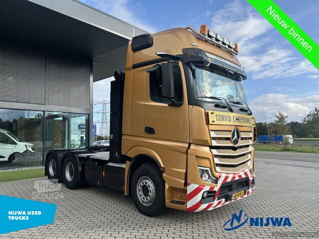 Standaard-SZM Mercedes-Benz ACTROS 6x4 GCW 120T + Retarder