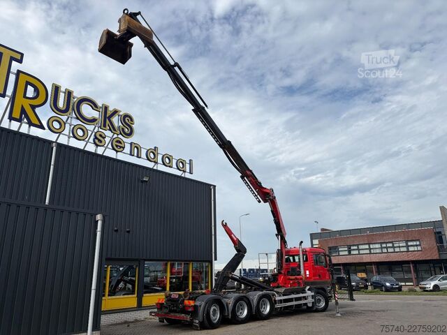 شاحنة رافعة MAN TGS 35.400 + FASSI 195 4x + DALBY HOOK 30TON + ...