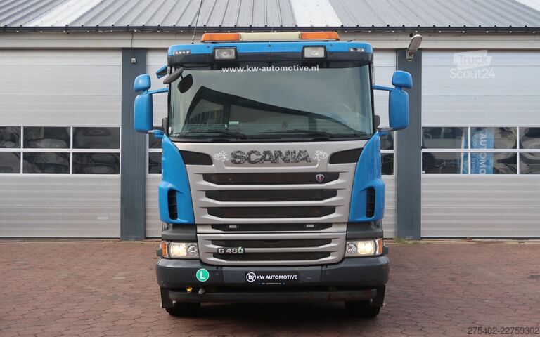 Camion-grue Scania G480 6X4LB/ HIAB 244 5 24T/ 3 PEDAL/ RETARDER/