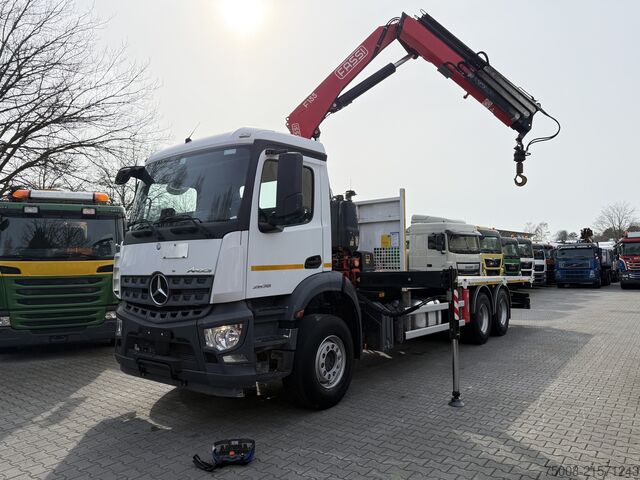 Autožeriav Mercedes-Benz Arocs 2636 6X4 Kran Fassi F155
