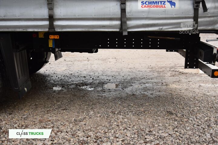 Open semitrailer with tarp SCHMITZ CARGOBULL SCS24/L Varios