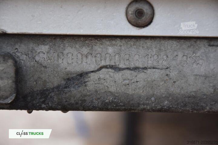 Open semitrailer with tarp SCHMITZ CARGOBULL SCS24/L Varios