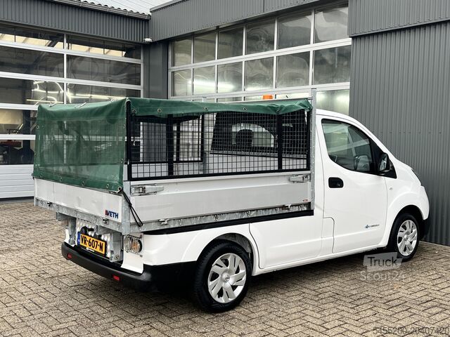 Plataforma de carga Nissan E-NV200 24kWh 100% electrische Pick-up Openlaad...