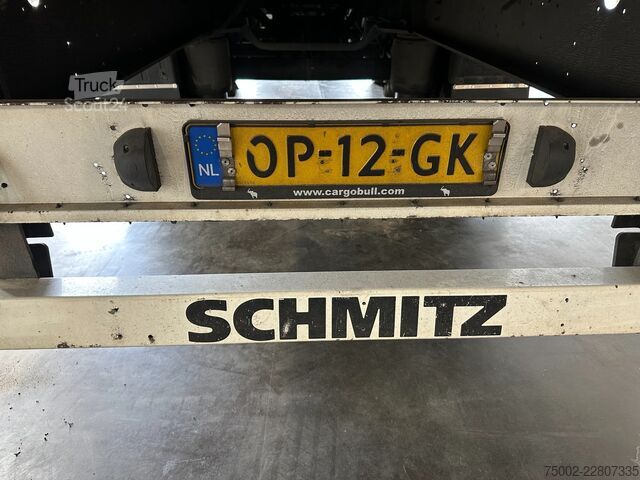 Schiebeplanen Schmitz Cargobull DISCBRAKES / GALVANIZED / HUCKEPACK / NL-traile...