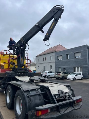 Standard tractor unit SCANIA R480 6x4 Holzkran