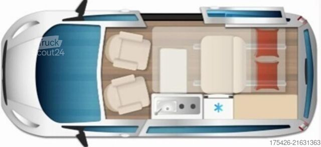 Camper van BÜRSTNER B66 UV 532 Copa *COPA + Anhängerkupplung*