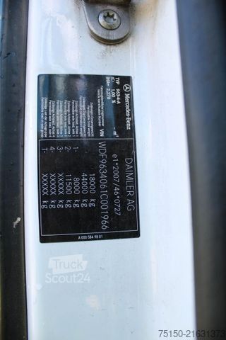 Cap tractor voluminos MERCEDES-BENZ 1845 4x2 LL - BigSpace - 2 x Tank Nr.: 966