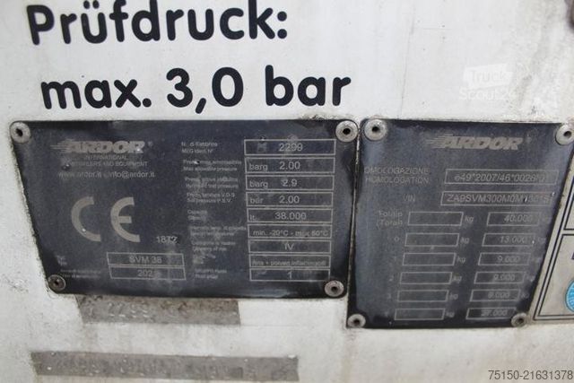 Silo semitrailer  ARDOR SVM 38 m³ - Zement - Cement Nr.: 015