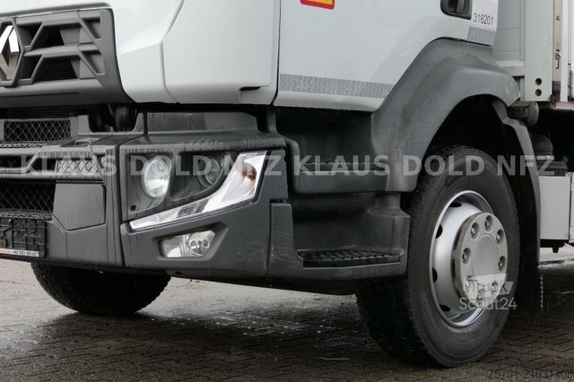 Φορτηγό μεταφοράς ποτών RENAULT D 13.280 Getränkewagen Vollluft LBW Kamera Euro6