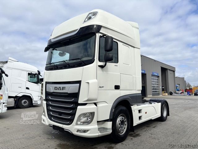 Standard tractor unit DAF XF 480 FT SSC + INTARDER + 2x TANKS Klima ZV