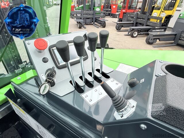 Wózek widłowy czterokierunkowy Combilift CB4000 GAS TRIPLEX 6450MM POSITIONER