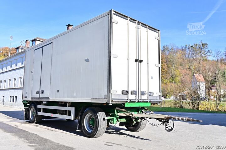 Naczepa chłodnia Lanz+Marti EU 18 Durchlader Mitsubishi TU73EX