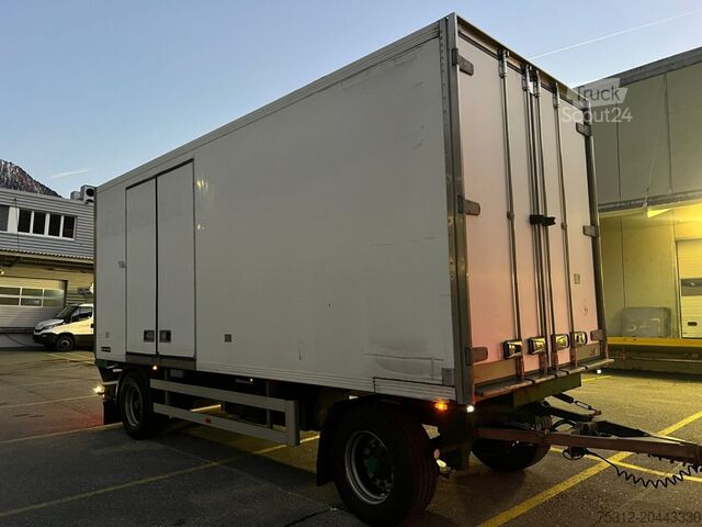 Naczepa chłodnia Lanz+Marti EU 18 Durchlader Mitsubishi TU73EX