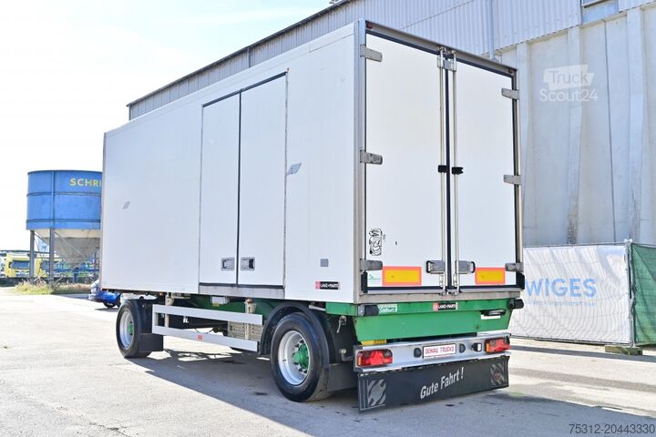 Naczepa chłodnia Lanz+Marti EU 18 Durchlader Mitsubishi TU73EX