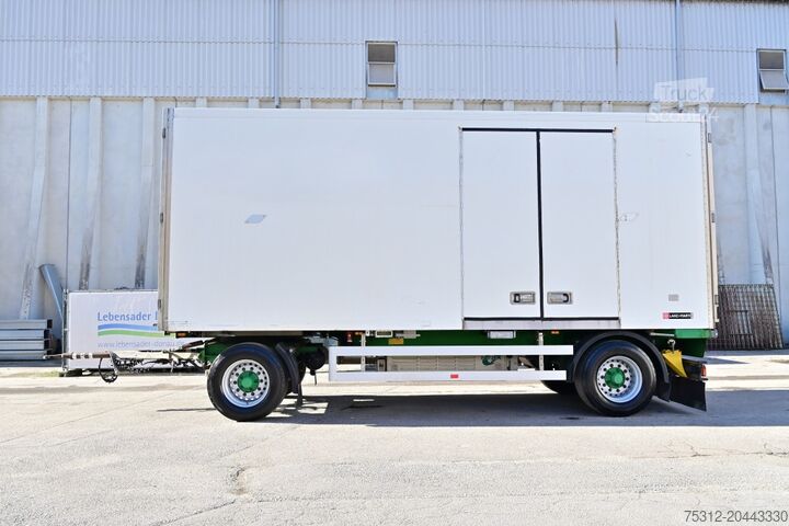 Naczepa chłodnia Lanz+Marti EU 18 Durchlader Mitsubishi TU73EX