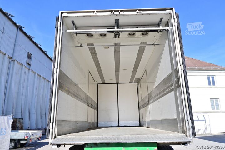 Naczepa chłodnia Lanz+Marti EU 18 Durchlader Mitsubishi TU73EX