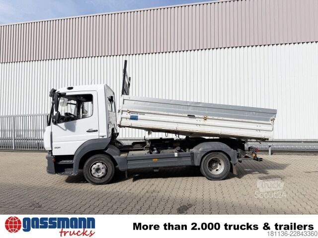 Furgone ribaltabile Mercedes-Benz Atego 821 K 4x2, 2x AHK