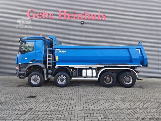 Pašizgāzējs Mercedes-Benz Arocs 4142 8x8 Carnehl Hardox Muldenkipper2 Pie...