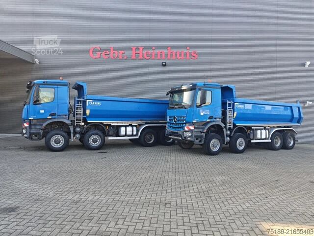 Pašizgāzējs Mercedes-Benz Arocs 4142 8x8 Carnehl Hardox Muldenkipper2 Pie...