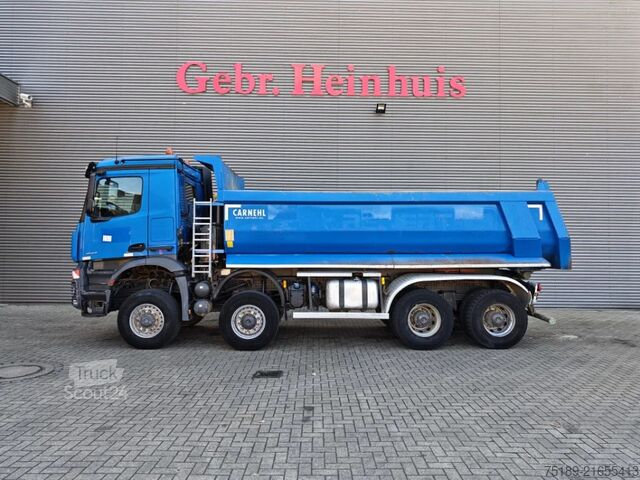 Pašizgāzējs Mercedes-Benz Arocs 4142 8x8 Carnehl Hardox Muldenkipper2 Pie...