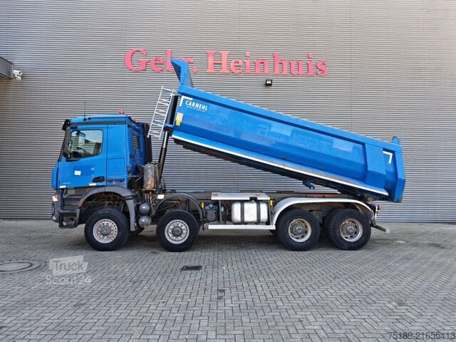 Pašizgāzējs Mercedes-Benz Arocs 4142 8x8 Carnehl Hardox Muldenkipper2 Pie...