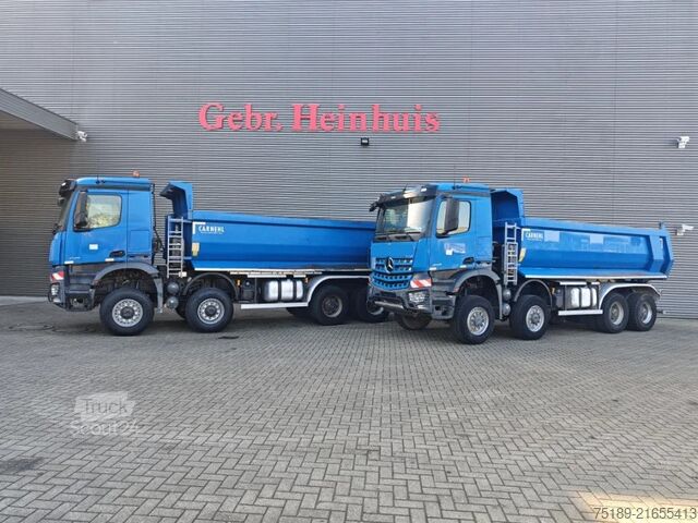 Pašizgāzējs Mercedes-Benz Arocs 4142 8x8 Carnehl Hardox Muldenkipper2 Pie...