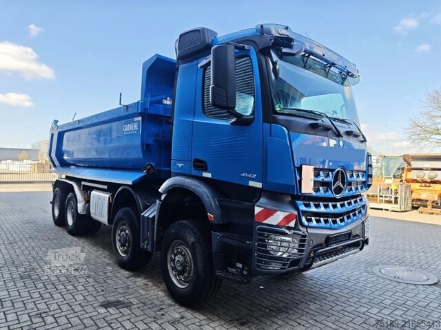 Pašizgāzējs Mercedes-Benz Arocs 4142 8x8 Carnehl Hardox Muldenkipper2 Pie...