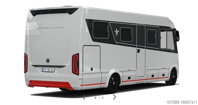 Integrirani avtodom NIESMANN+BISCHOFF Arto 78, AHK,ALDE,Gastank,Eifelgrau,Festtank,TV