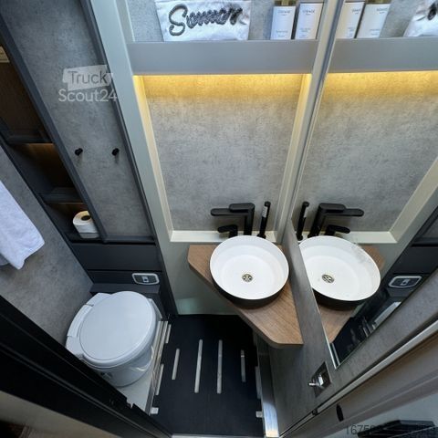 Integrirani avtodom NIESMANN+BISCHOFF Arto 78, AHK,ALDE,Gastank,Eifelgrau,Festtank,TV