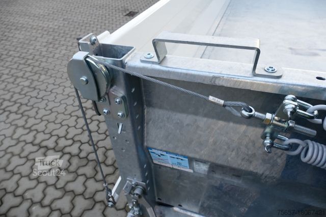 Lågbyggd trailer MÜLLER-MITTELTAL 18 to. Tand.-Stahl - Strong -3 Seiten mit Rampen