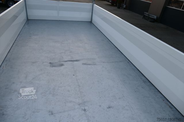 Lågbyggd trailer MÜLLER-MITTELTAL 18 to. Tand.-Stahl - Strong -3 Seiten mit Rampen