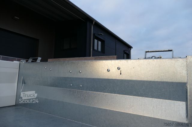Lågbyggd trailer MÜLLER-MITTELTAL 18 to. Tand.-Stahl - Strong -3 Seiten mit Rampen