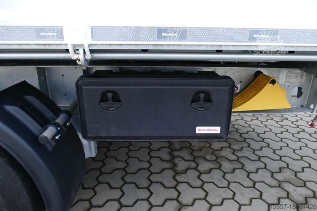 Tresidigt tippvagnssläp MÜLLER-MITTELTAL 18 to. Tand.-Stahl - Strong -3 Seiten mit Rampen