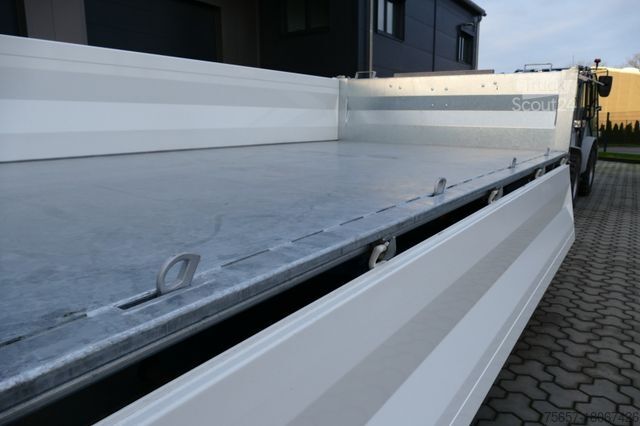 Tresidigt tippvagnssläp MÜLLER-MITTELTAL 18 to. Tand.-Stahl - Strong -3 Seiten mit Rampen