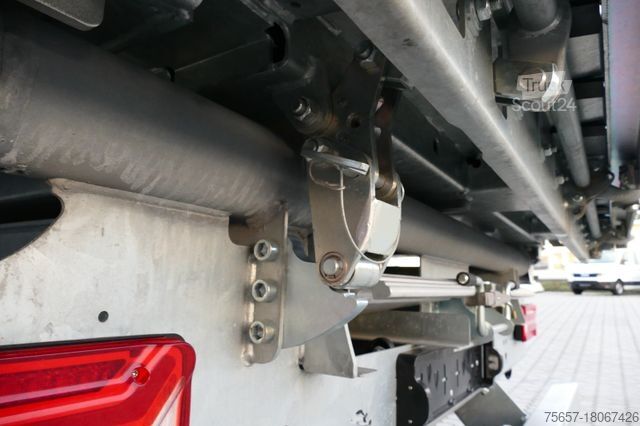Tresidigt tippvagnssläp MÜLLER-MITTELTAL 18 to. Tand.-Stahl - Strong -3 Seiten mit Rampen