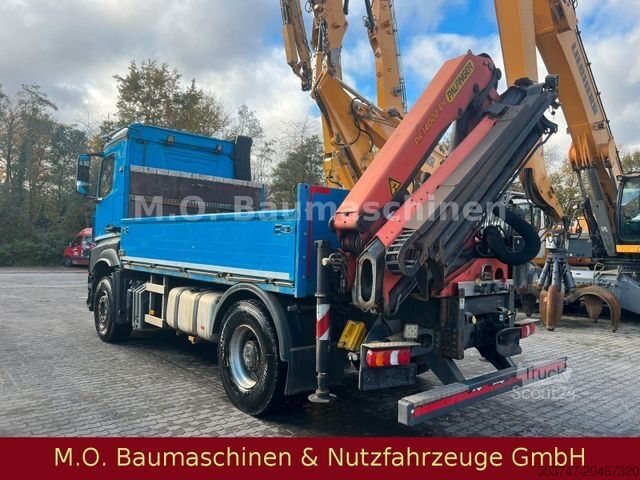 Camión de plataforma MERCEDES-BENZ Arocs 2158 / Palfinger PK 14002