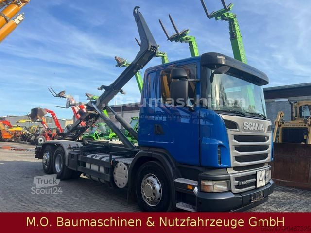 Hakowiec SCANIA Scania G 420 / Meiler RK 20/70 TS /