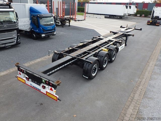 Wissellaadbak oplegger KRONE SDC 27 eLTU70 Containerchass. 45'/Tele/Luft/Lift
