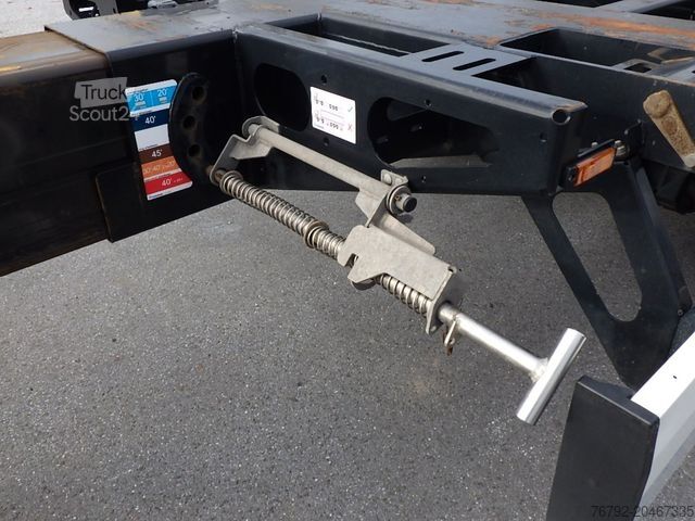 Wissellaadbak oplegger KRONE SDC 27 eLTU70 Containerchass. 45'/Tele/Luft/Lift