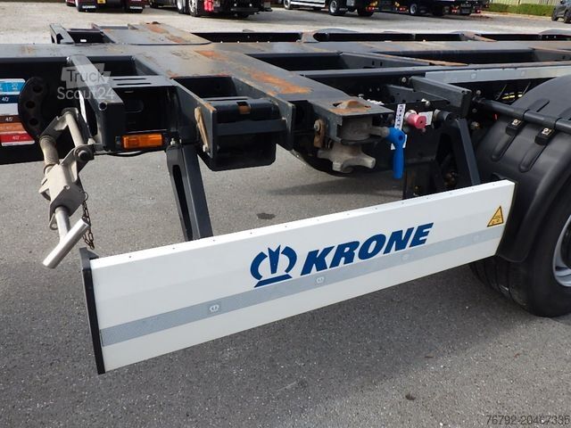 Wissellaadbak oplegger KRONE SDC 27 eLTU70 Containerchass. 45'/Tele/Luft/Lift