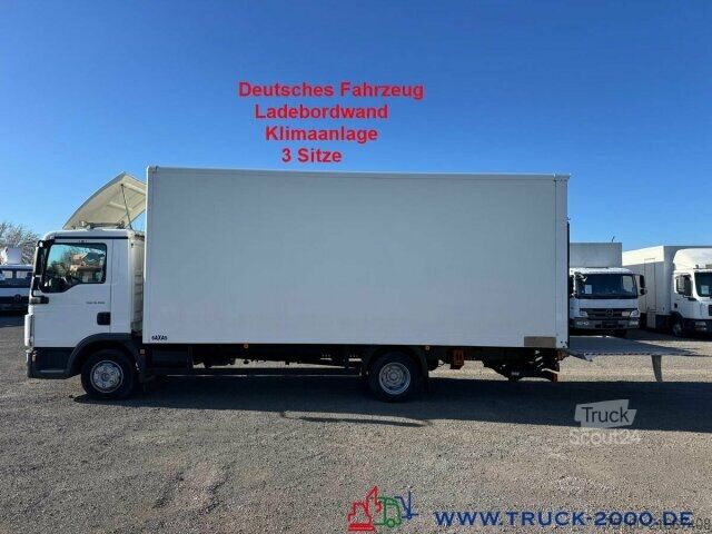 Boxvogn MAN TGL 8.190 LBW Dhollandia 1000 Kg + AHK + 3 Sitze