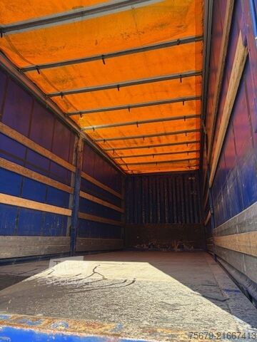 Nadwozie wymienne z platformą i plandeką Krone BDF System 7.450 mm lang