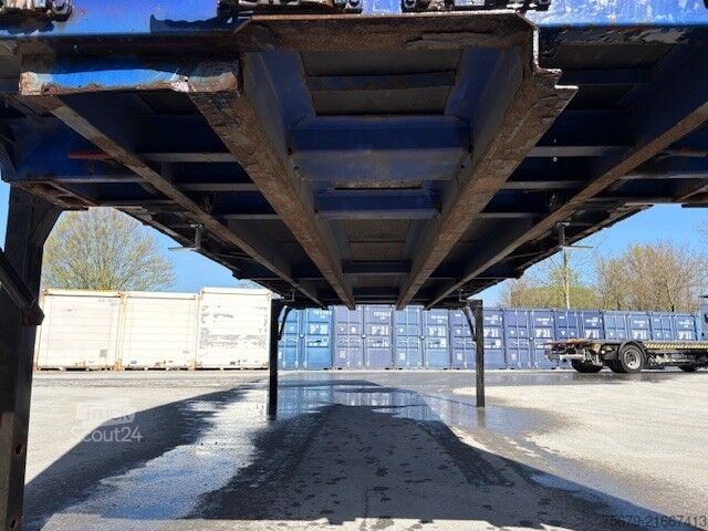 Nadwozie wymienne z platformą i plandeką Krone BDF System 7.450 mm lang