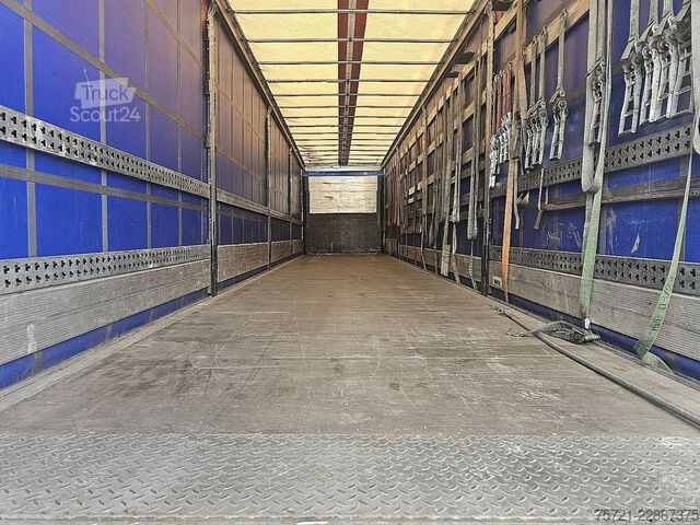 Prelate glisante SCHMITZ SCB*S3T STANDARD 2X LIFTAXLE ALU BARS