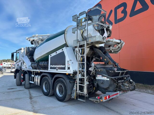 Betono siurblys Mercedes-Benz Arocs 3246 8x4 PUTZMEISTER PUMI 28 m / 7 m3 / F...