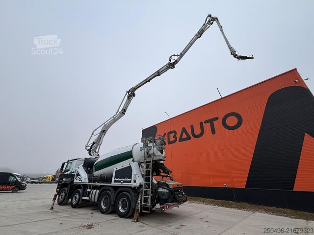 Betono siurblys Mercedes-Benz Arocs 3246 8x4 PUTZMEISTER PUMI 28 m / 7 m3 / F...