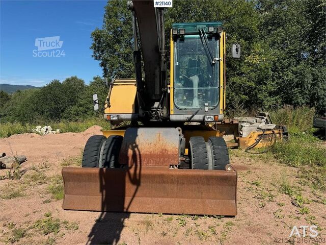 Ratinis ekskavatorius Volvo EW160B Wheel excavator w/ tilt and bucket