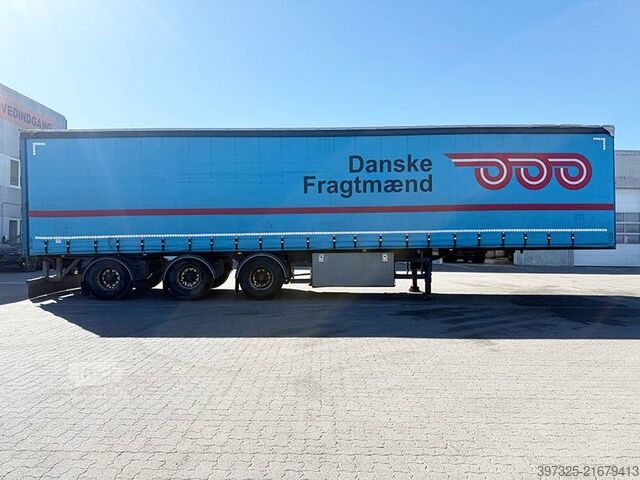 Prelate glisante BP TRAILER Curtainsider / Planenauflieger / Gardin