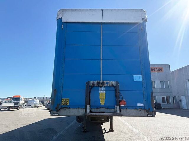 Prelate glisante BP TRAILER Curtainsider / Planenauflieger / Gardin